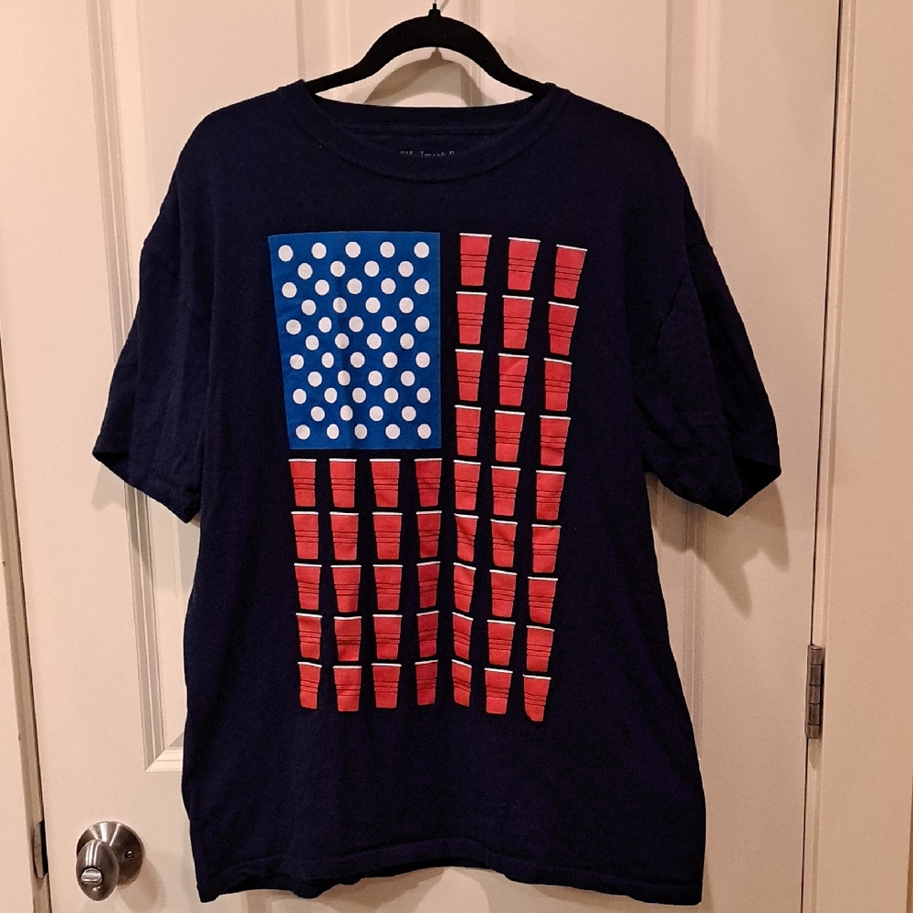 Large Beer Pong Tshirt